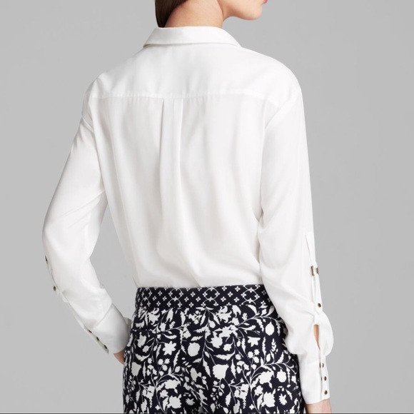 Adrianna Papell Tops - Adrianna Papell Snap Front Shirt Blouse